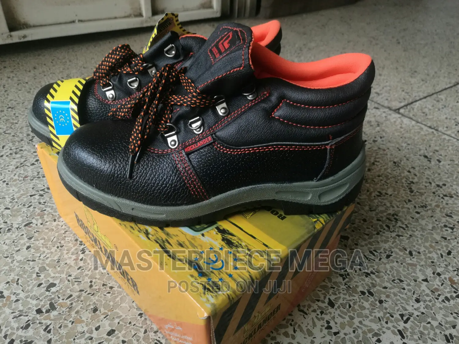 Rock lander safety boot