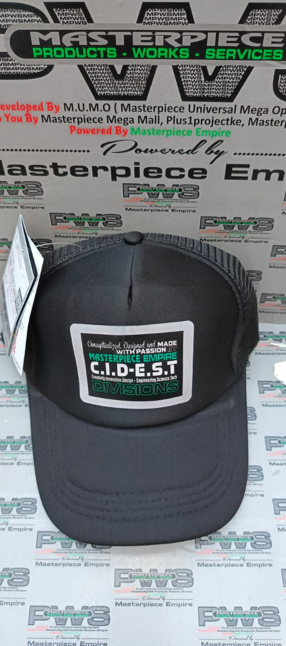 BLACK Cap- C.I.D.E.S.T