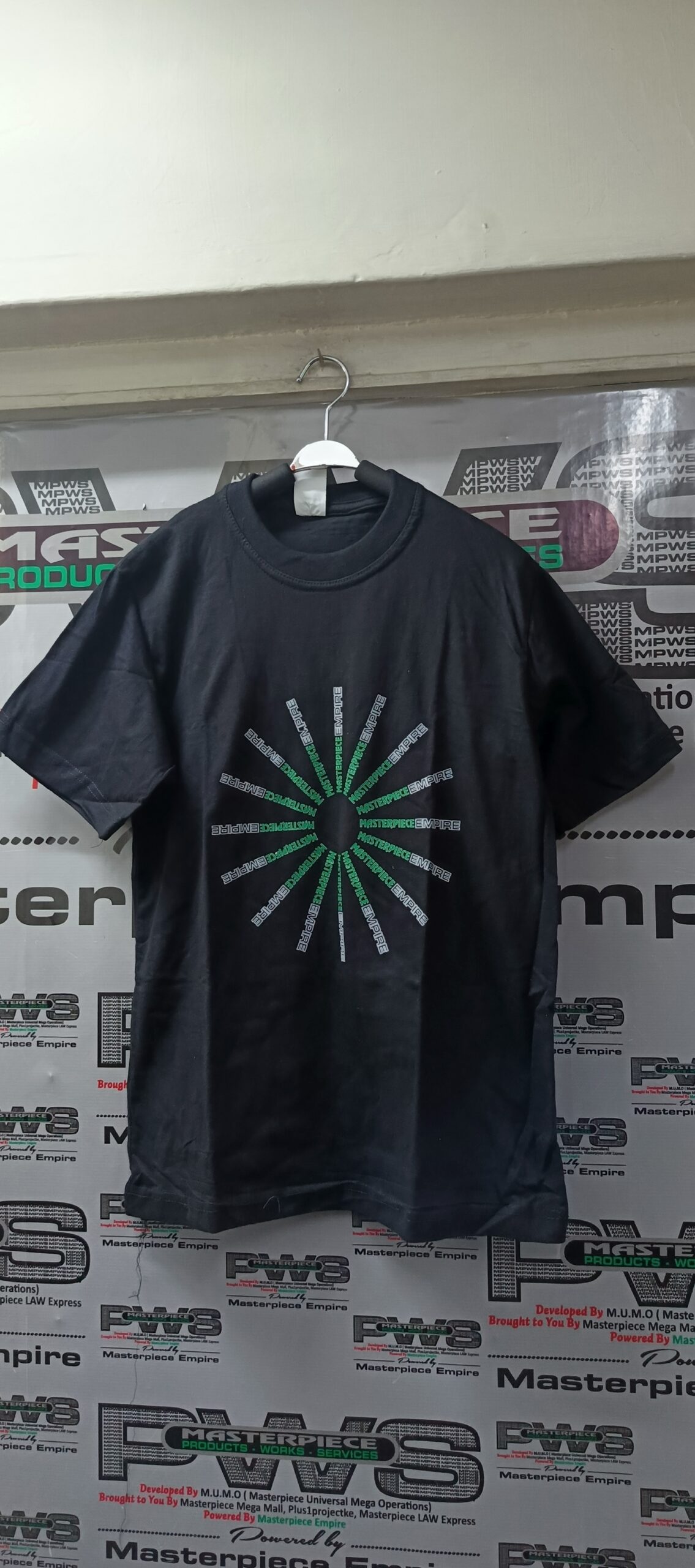 Masterpiece Empire T-shirt ( 4th Edition ) - BLACK MCB