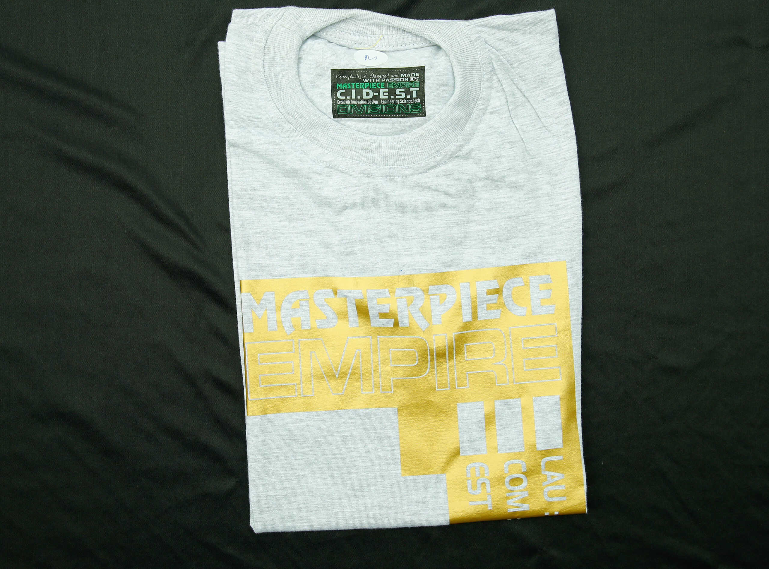 Masterpiece Empire T-shirt ( 1st Edition ) GREY