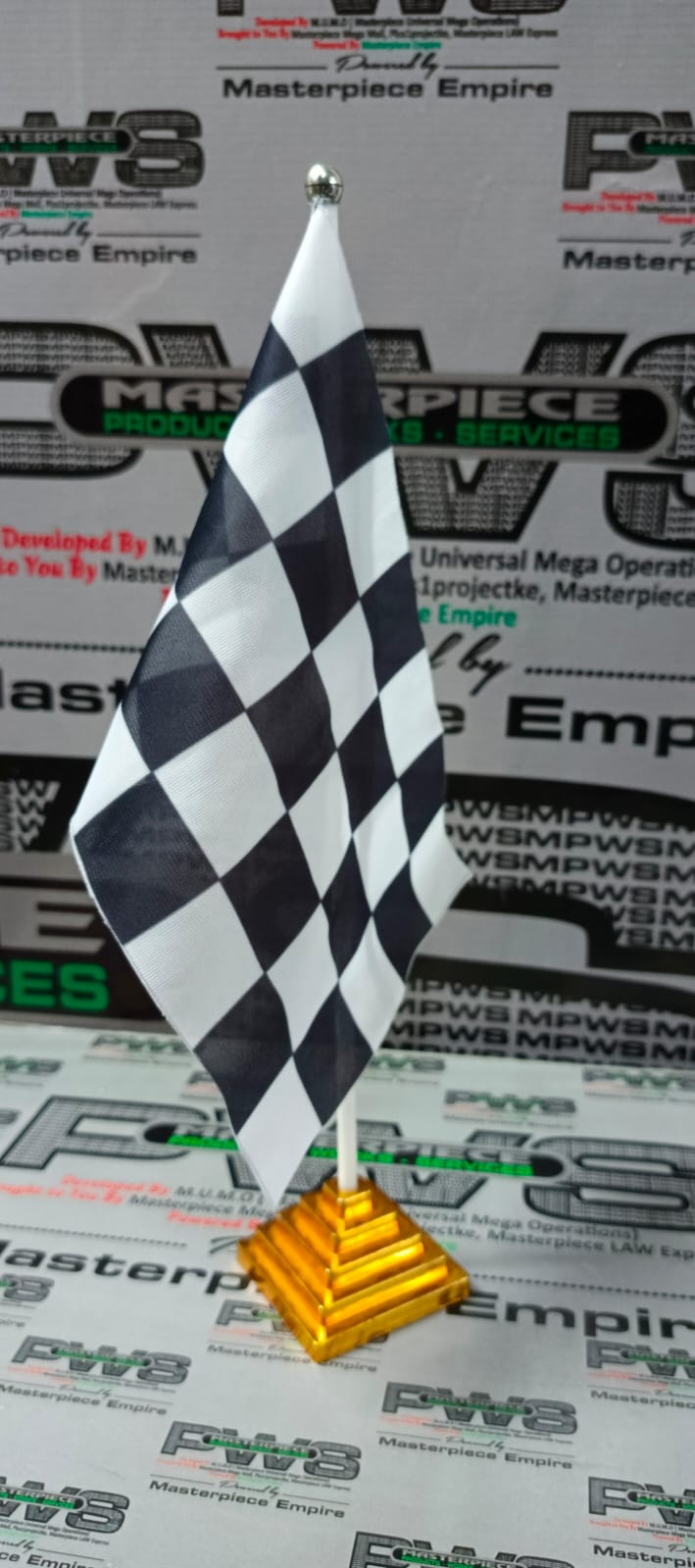Table flag Racing flag