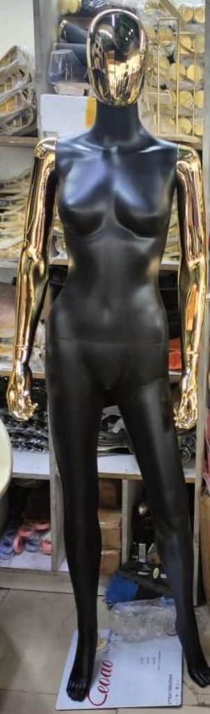 Black and Gold male mannequin