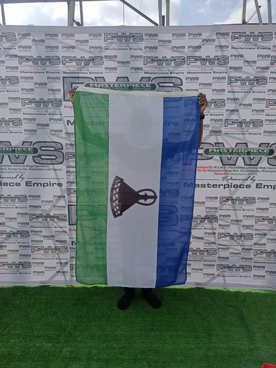 LESOTHO COAST FLAG - standard Size 1.5m x1m